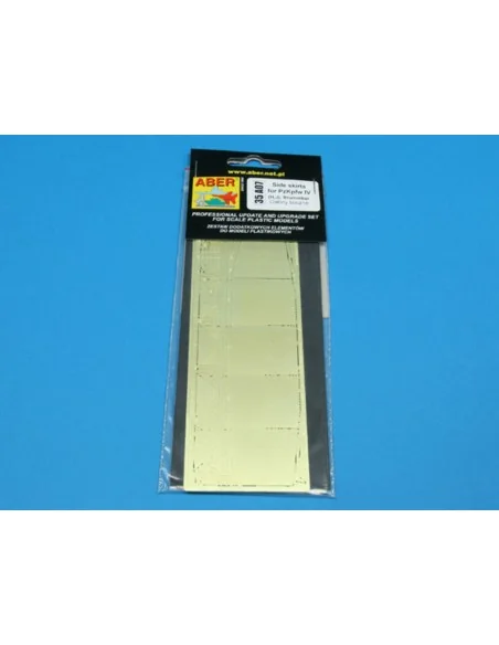 Side skirts for PzKpfw IV (H, J) Brummbar, 1/35 - Aber Models 35 A007