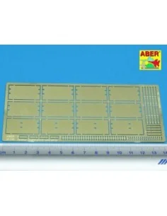 Side skirts for Panther Ausf. A, D, 1/35 - Aber Models 35 A008