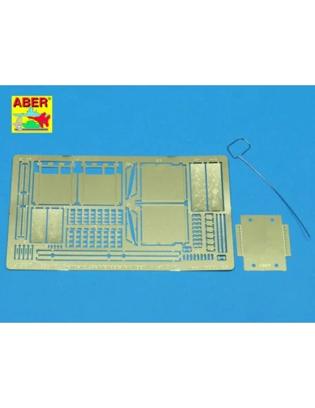 [NO_DESC] Front and back fenders for Tiger I, 1/35 - Aber Models 35...