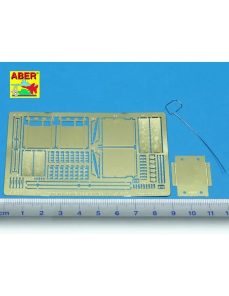 Front and back fenders for Tiger I, 1/35 - Aber Models 35 A010