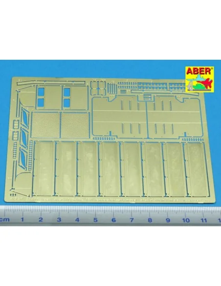 Side fenders for Tiger I H1 (Afrika Korps), 1/35 - Aber Models 35 A011