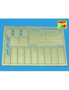 Side fenders for Tiger I H1 (Afrika Korps), 1/35 - Aber Models 35 A011 2