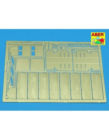 Side fenders for Tiger I H1 (Afrika Korps), 1/35 - Aber Models 35 A011