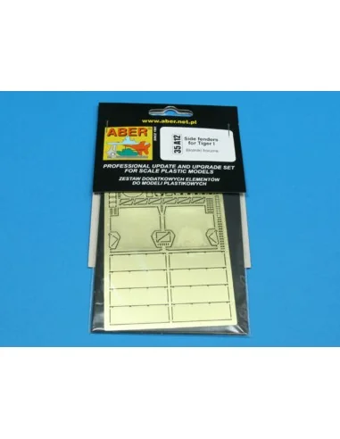 Side fenders for Tiger I E, 1/35 - Aber Models 35 A012