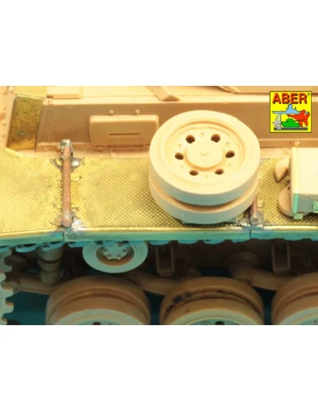 Fenders for PzKpfw III, 1/35 - Aber Models 35 A014