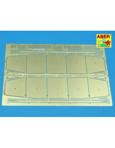 Side skirts for PzKpfw IV (G), Brummbar (Early), 1/35 - Aber Models...