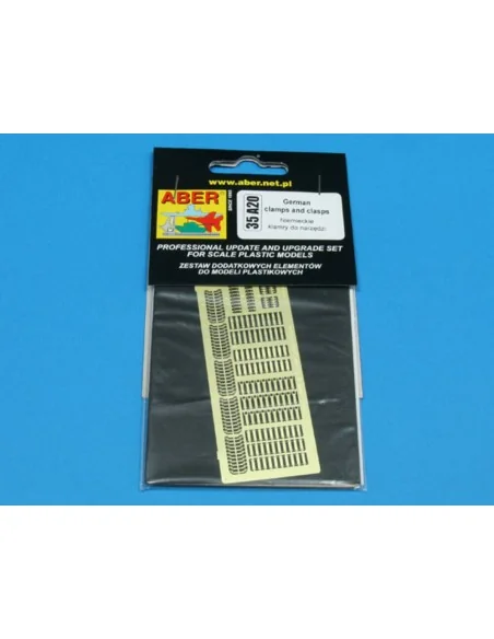 German clamps and clasps, 1/35 - Aber Models 35 A020