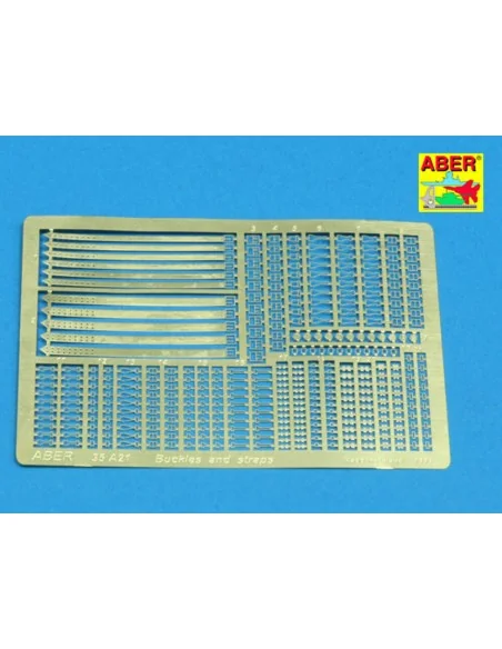 Buckles and Straps, 1/35 - Aber Models 35 A021