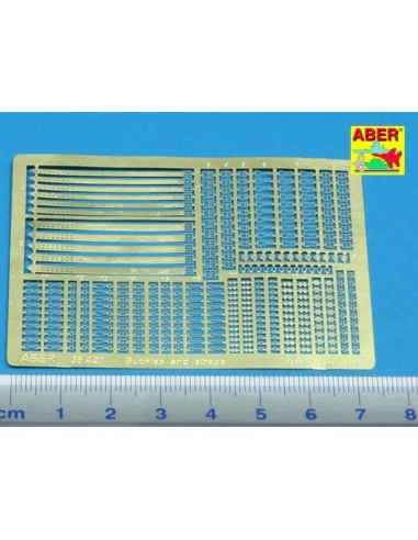 Buckles and Straps, 1/35 - Aber Models 35 A021