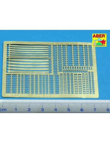 Buckles and Straps, 1/35 - Aber Models 35 A021