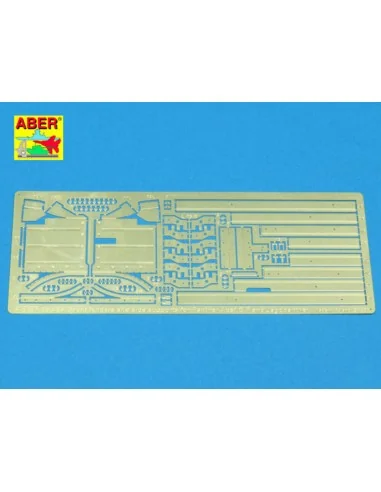 Front fendres andside supports for Panther G, 1/35 - Aber Models 35...