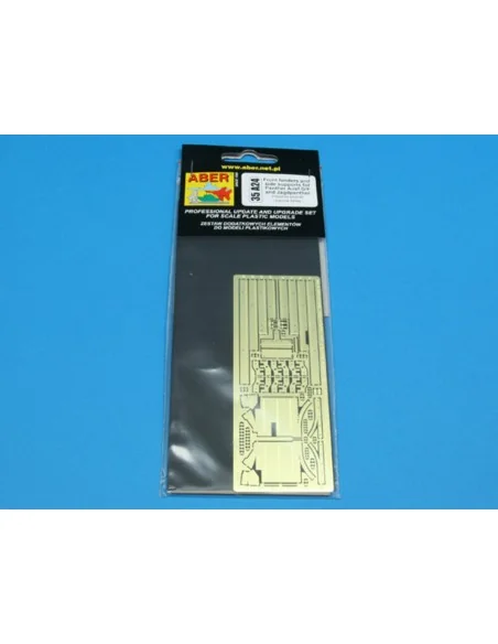 Front fendres andside supports for Panther G, 1/35 - Aber Models 35...