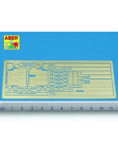 Front fendres andside supports for Panther G, 1/35 - Aber Models 35...