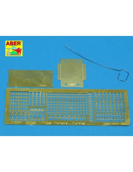 Hinges (workable) - 1 choice, 1/35 - Aber Models 35 A025