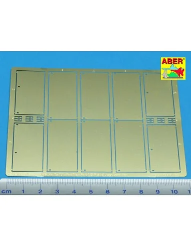 [NO_DESC] Side skirts for Panther Ausf.G, Jagdpanther, 1/35 - Aber ...
