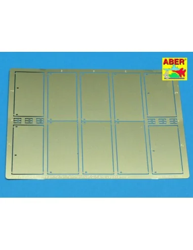 Side skirts for Panther Ausf.G, Jagdpanther, 1/35 - Aber Models 35 ...