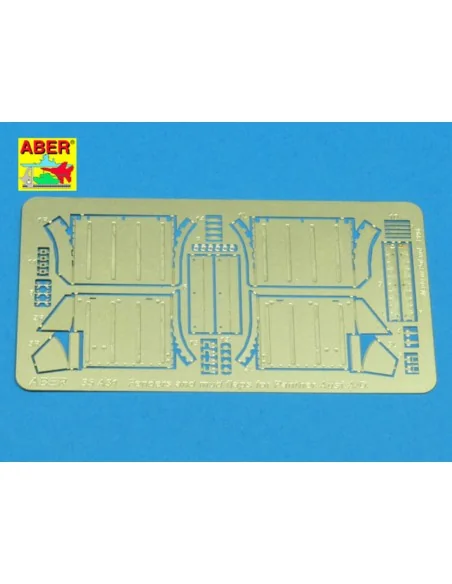 [NO_DESC] Front fenders for Panther Ausf.A/D, 1/35 - Aber Models 35...