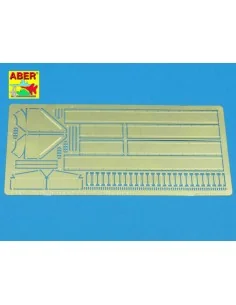 Fenders for Shermans with HVSS suspension, 1/35 - Aber Models 35 A034