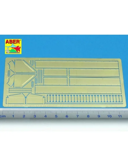 Fenders for Shermans with HVSS suspension, 1/35 - Aber Models 35 A034
