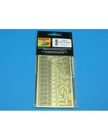 Cuterly & Kitchen accesories, 1/35 - Aber Models 35 A036