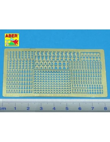 Hinges - workable (2 choice), 1/35 - Aber Models 35 A039