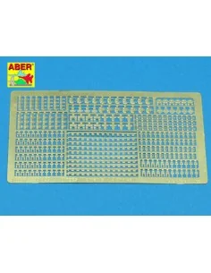 Hinges - workable (2 choice), 1/35 - Aber Models 35 A039 2