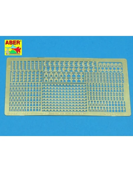 Hinges - workable (2 choice), 1/35 - Aber Models 35 A039