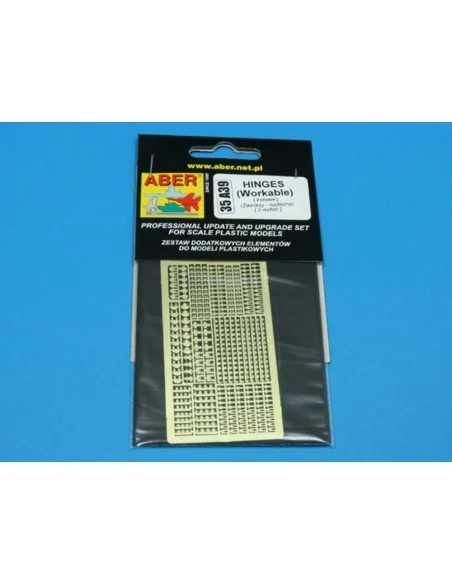Hinges - workable (2 choice), 1/35 - Aber Models 35 A039