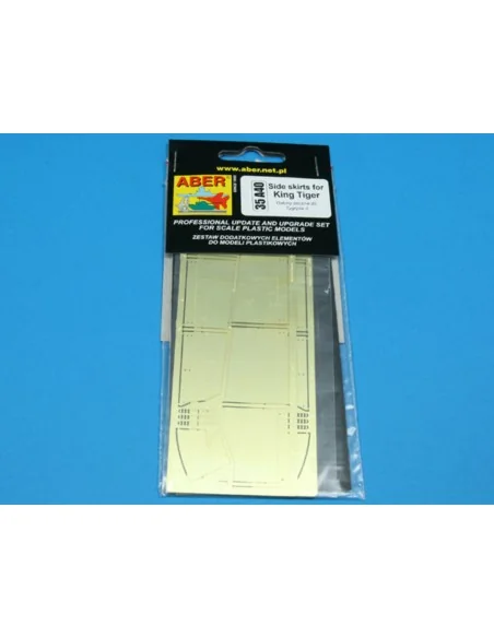 Side skirts for King Tiger, 1/35 - Aber Models 35 A040