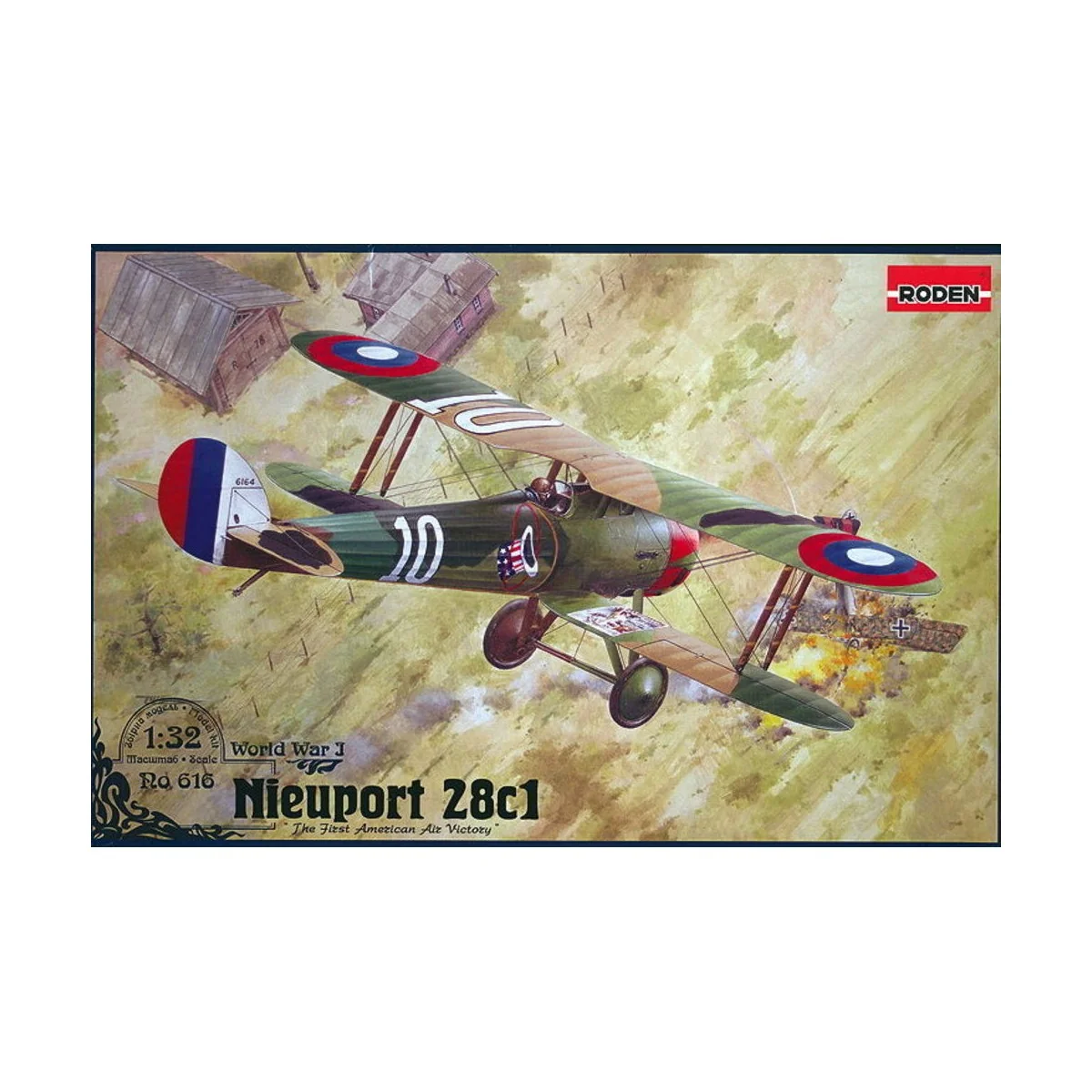 Nieuport 28 c.1, 1/32 - Roden 616