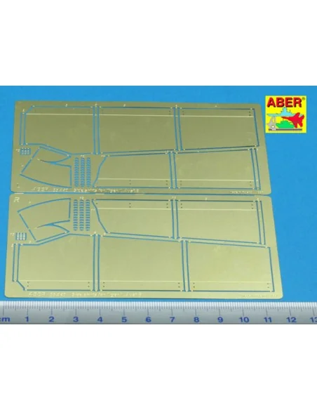 Side skirts for King Tiger, 1/35 - Aber Models 35 A040