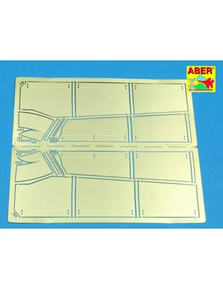[NO_DESC] Side skirts for Jagdtiger, 1/35 - Aber Models 35 A041