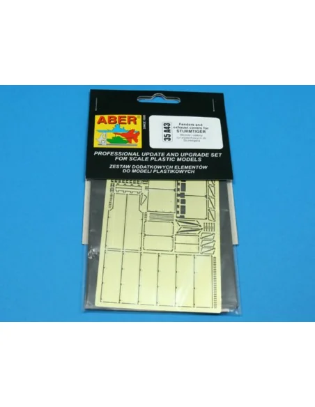 Fenders for Sturmtiger, 1/35 - Aber Models 35 A043