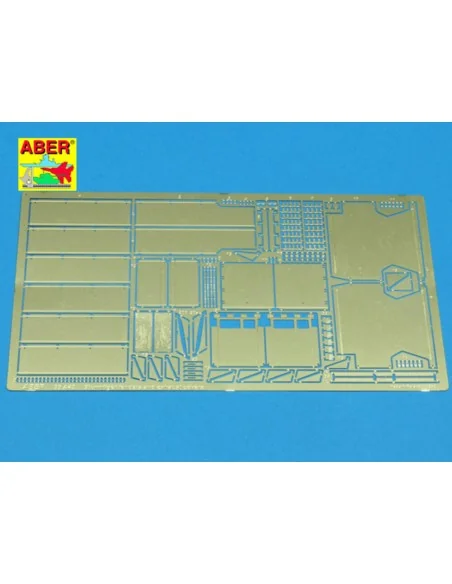 Fenders for Sturmtiger, 1/35 - Aber Models 35 A043