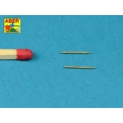 Set of 2 barrels for German machine guns MG34, 1/72 - Aber Models 7...