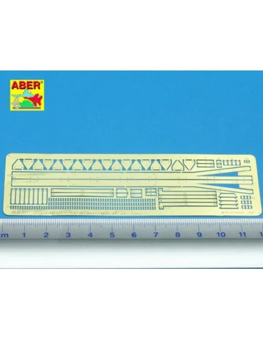 Brackets for Sturmgeschütz IV side skirts, 1/35 - Aber Models 35 A044