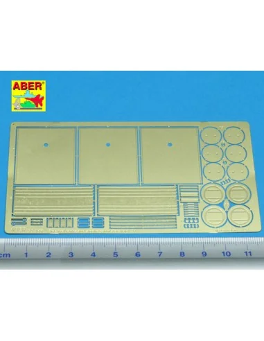 Side fuel tanks and smoke cannisters for T-34 & IS-2, 1/35 - Aber M...