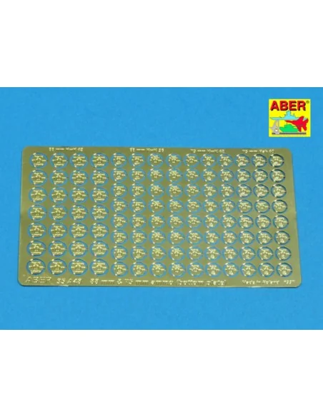 Bottom plates to German 88 & 75 mm Ammo, 1/35 - Aber Models 35 A048