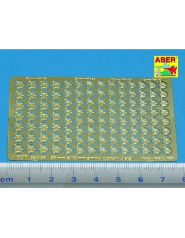 Bottom plates to German 88 & 75 mm Ammo, 1/35 - Aber Models 35 A048