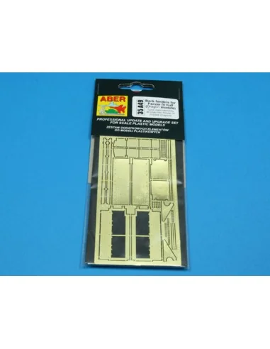 Back fenders for PzKpfw IV hull, 1/35 - Aber Models 35 A049