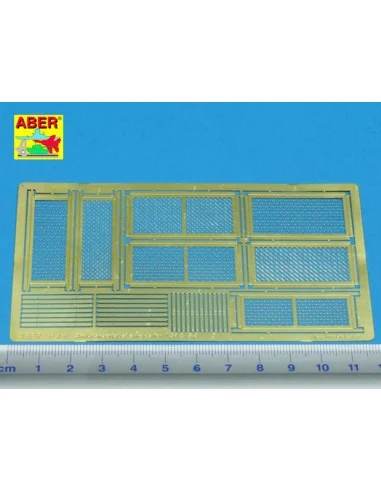 Anti-Panzerfaust shields for T-34 & IS-2, 1/35 - Aber Models 35 A050
