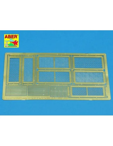 Anti-Panzerfaust shields for T-34 & IS-2, 1/35 - Aber Models 35 A050