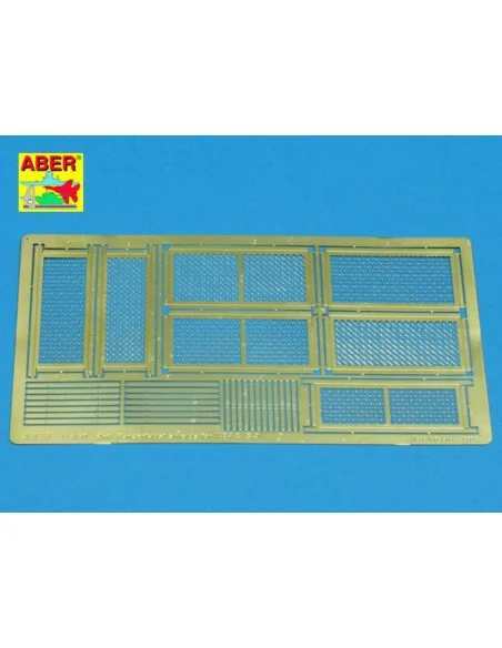 Anti-Panzerfaust shields for T-34 & IS-2, 1/35 - Aber Models 35 A050