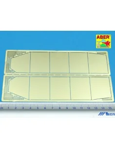 Side skirts for Sturmgeschutz IV, 1/35 - Aber Models 35 A051