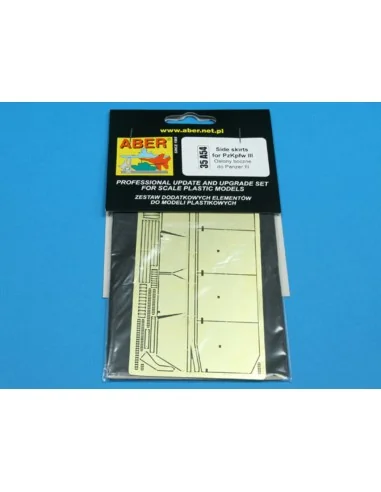 [NO_DESC] Side skirts for Pz.Kpfw III, 1/35 - Aber Models 35 A054