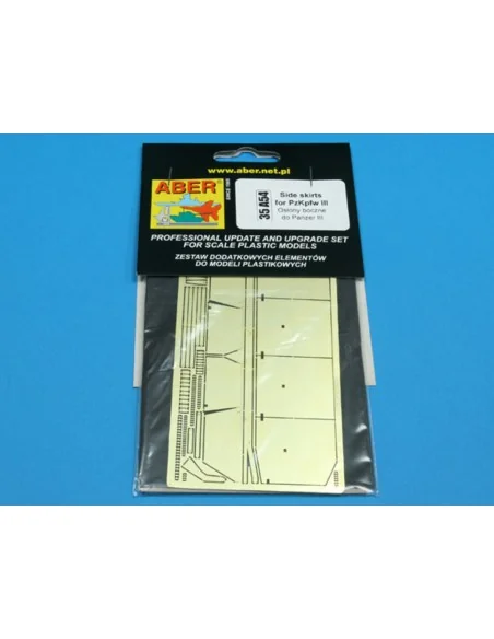 [NO_DESC] Side skirts for Pz.Kpfw III, 1/35 - Aber Models 35 A054