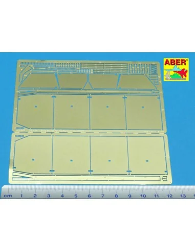 Side skirts for Pz.Kpfw III, 1/35 - Aber Models 35 A054