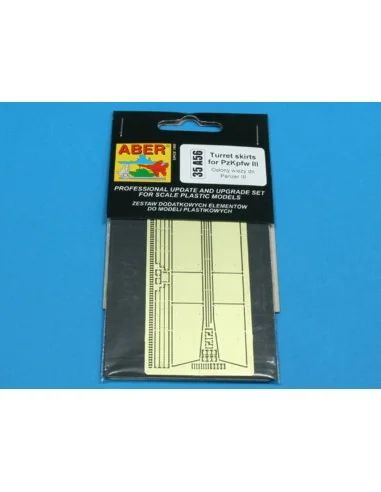 [NO_DESC] Turret skirts for PzKpfw, 1/35 - Aber Models 35 A056