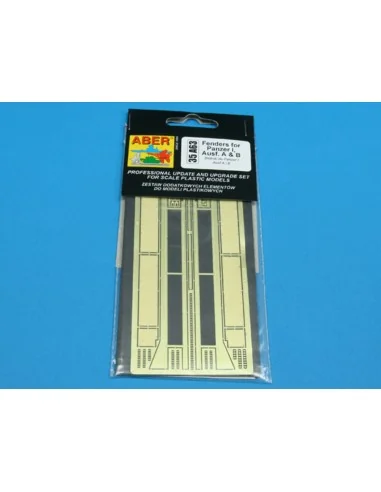 Fenders for Panzer I, Ausf. A & B, 1/35 - Aber Models 35 A063
