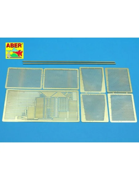 [NO_DESC] Side mesh screens for PzIV J, Jagdpanzer IV A, 1/35 - Abe...